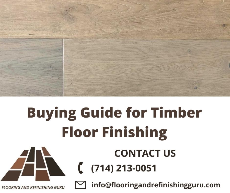 timber floor finishing