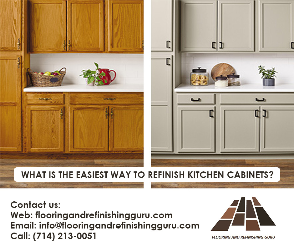 Refinish kitchen Cabinets