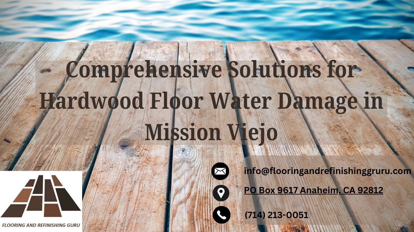 hardwood floor water damage